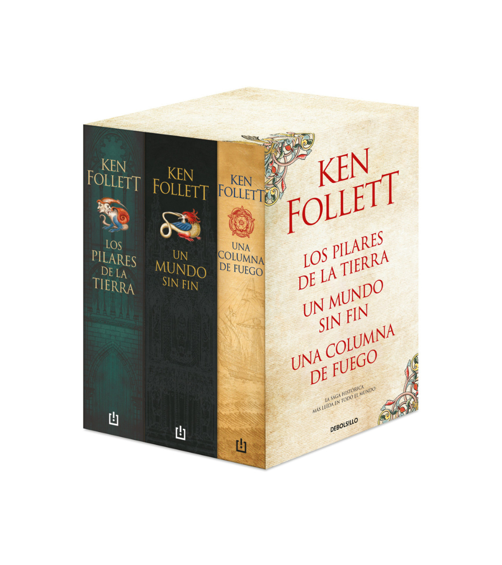 Los pilares de la Tierra Ken Follett Circulo de Lectores en castellano