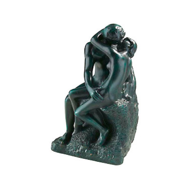 Auguste Rodin: Escultura "El beso"