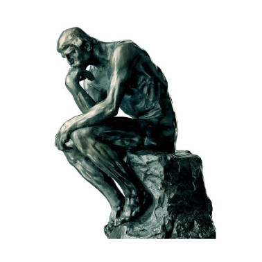 Auguste Rodin: Escultura "El Pensador"