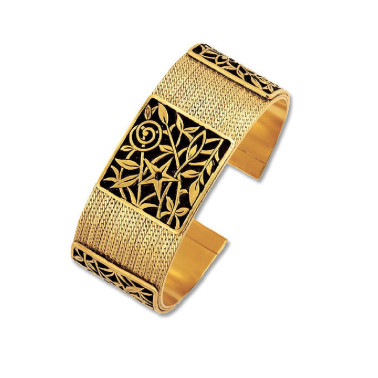 Petra Waszak: Brazalete "Flor de Art Nouveau"