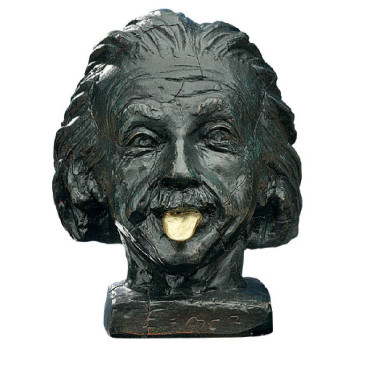 J. Nemecek: "La cabeza de Einstein con lengua de oro"