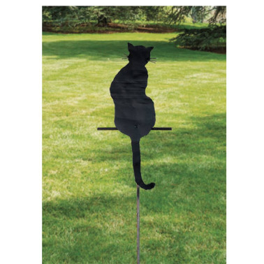 Estaca de jardín / silueta "Gato sentado"
